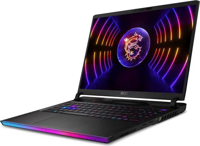 Alt view image 2 of 15 - MSI Raider GE68Hx 16" 240Hz Gaming Laptop, Intel Core i9-13950HX, RTX 4070, 32GB, 1TB SSD - Win 11 Home (Raider GE68HX 13VG-068US)