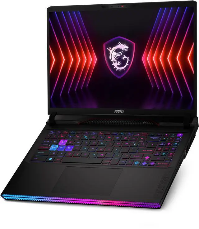 Alt view image 7 of 17 - MSI Raider GE68Hx 16" QHD+ 240Hz Intel® Core™ i7-14700HX RTX 4060 16GBDDR5 1TB+512GB NVMe SSD Killer WiFi 7 BE1750 1 x HDMI™ 2.1 Win 11PRO Gaming Laptop 14VFG-297US