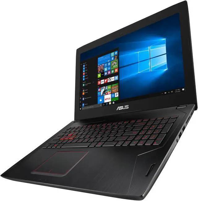Alt view image 5 of 19 - ASUS FX502VM-AH51 Gaming Laptop Intel Core i5 6th Gen 6300HQ (2.30 GHz) 16 GB Memory 1 TB HDD  GeForce GTX 1060 3 GB GDDR5 VR Ready 15.6" Full HD 1920 x 1080 Windows 10 Home 64-Bit
