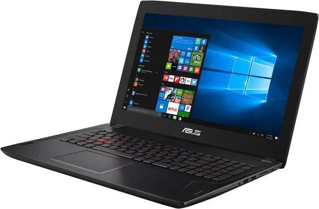 Main image of ASUS FX502VM-AH51 Gaming Laptop Intel Core i5 6th Gen 6300HQ (2.30 GHz) 16 GB Memory 1 TB HDD  GeForce GTX 1060 3 GB GDDR5 VR Ready 15.6" Full HD 1920 x 1080 Windows 10 Home 64-Bit