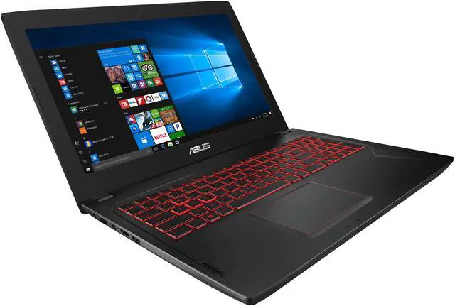 Alt view image 4 of 19 - ASUS FX502VM-AH51 Gaming Laptop Intel Core i5 6th Gen 6300HQ (2.30 GHz) 16 GB Memory 1 TB HDD  GeForce GTX 1060 3 GB GDDR5 VR Ready 15.6" Full HD 1920 x 1080 Windows 10 Home 64-Bit