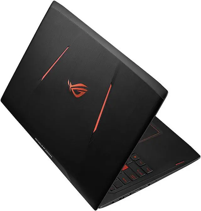 Alt view image 11 of 14 - Asus ROG Strix GL502VS-WS71 15.6" G-SYNC VR Ready Thin and Light Gaming Laptop, GeForce GTX 1070 8 GB, Intel Core i7-7700HQ 2.8 GHz (Turbo up to 3.8 GHz), 16 GB DDR4, 256 GB PCIe SSD + 1 TB HDD