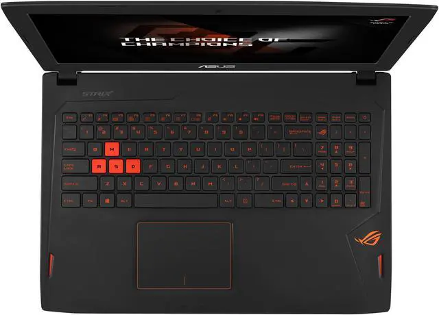 Alt view image 4 of 14 - Asus ROG Strix GL502VS-WS71 15.6" G-SYNC VR Ready Thin and Light Gaming Laptop, GeForce GTX 1070 8 GB, Intel Core i7-7700HQ 2.8 GHz (Turbo up to 3.8 GHz), 16 GB DDR4, 256 GB PCIe SSD + 1 TB HDD