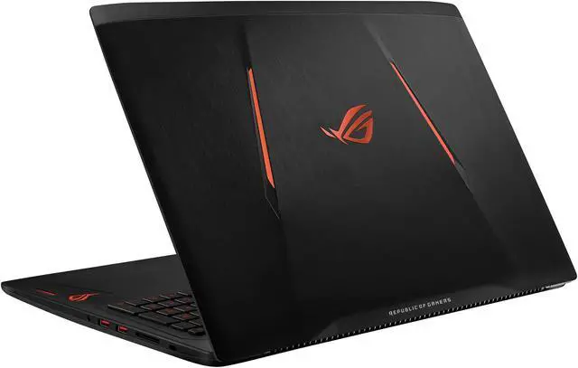 Alt view image 13 of 14 - Asus ROG Strix GL502VS-WS71 15.6" G-SYNC VR Ready Thin and Light Gaming Laptop, GeForce GTX 1070 8 GB, Intel Core i7-7700HQ 2.8 GHz (Turbo up to 3.8 GHz), 16 GB DDR4, 256 GB PCIe SSD + 1 TB HDD