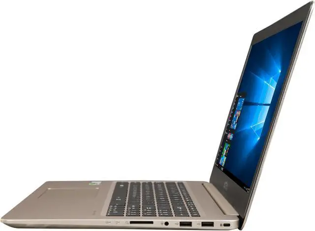 Alt view image 2 of 8 - ASUS VivoBook M580VD-EB54 15.6" FHD Thin and Light Gaming/Media Laptop, 7th Gen Intel Core i5-7300HQ Quad-Core Processor 2.5 GHz (Turbo up to 3.5), GeForce GTX 1050 2 GB, 8 GB DDR4 RAM, 256 GB M.2 SSD, Backlit Keyboard, Harman/Kardon Audio