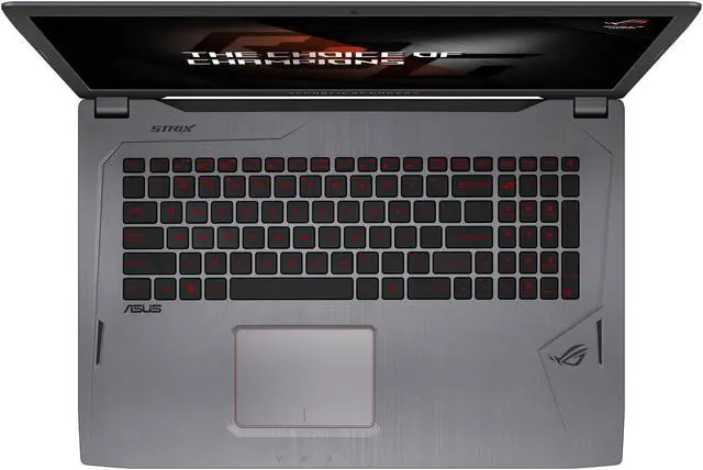 Alt view image 5 of 13 - ASUS ROG Strix GL702VS-AH73 17.3" Full HD 75 Hz Ultra Thin and Light Gaming Laptop, G-SYNC Display, GeForce GTX 1070 8 GB, Intel i7-7700HQ 2.8 GHz, 12 GB DDR4 RAM, 128 GB SSD + 1 TB 7200 RPM HDD Windows 10 Home