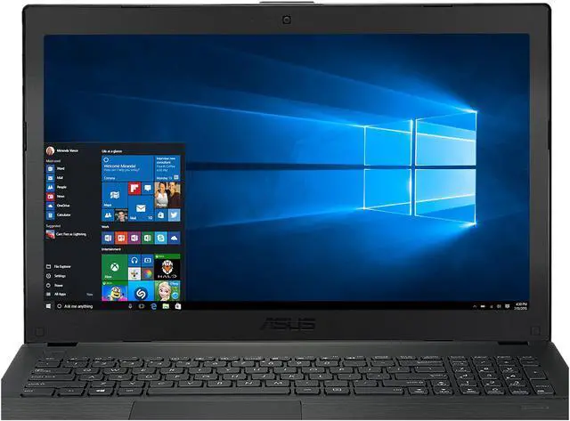 Alt view image 5 of 20 - ASUSPRO P2540UB-XB51 15.6" 8 GB RAM 256 GB SSD Laptop with up to 9 Hours of Battery Life, Intel Core i5-8250U Processor, TPM and Fingerprint Security, NVIDIA GeForce MX110, and Windows 10 Pro.
