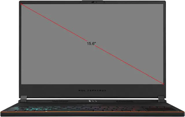 Alt view image 6 of 18 - ASUS ROG Zephyrus S Ultra Slim Gaming PC Laptop, 15.6" 144 Hz IPS Type, Intel Core i7-8750H CPU, GeForce GTX 1070, 16 GB DDR4, 512 GB PCIe SSD, Military-Grade Metal Chassis, Windows 10 Home - GX531GS-AH76