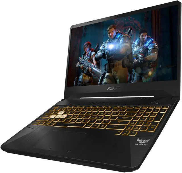 Alt view image 6 of 14 - ASUS TUF Gaming Laptop, 15.6" Full HD IPS-Type, AMD Ryzen 5 R5-3550H, GeForce GTX 1650, 8 GB DDR4, 512 GB PCIe SSD, Gigabit Wi-Fi 5, Windows 10 Home, TUF505DT-RB53