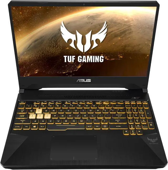 Alt view image 2 of 14 - ASUS TUF Gaming Laptop, 15.6" Full HD IPS-Type, AMD Ryzen 5 R5-3550H, GeForce GTX 1650, 8 GB DDR4, 512 GB PCIe SSD, Gigabit Wi-Fi 5, Windows 10 Home, TUF505DT-RB53