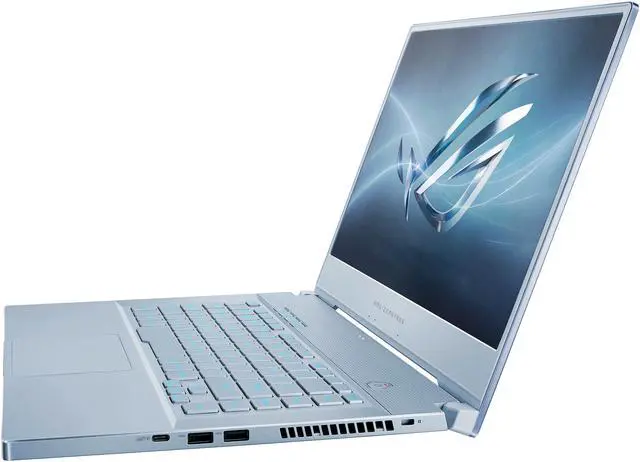 Alt view image 5 of 18 - ROG Zephyrus M GU502GU-XH74-BL Gaming Laptop - 15.6" 240 Hz FHD IPS, GeForce GTX 1660 Ti, Intel Core i7-9750H, 16 GB DDR4, 512 GB SSD, Per-Key RGB, Windows 10 Pro, Glacier Blue