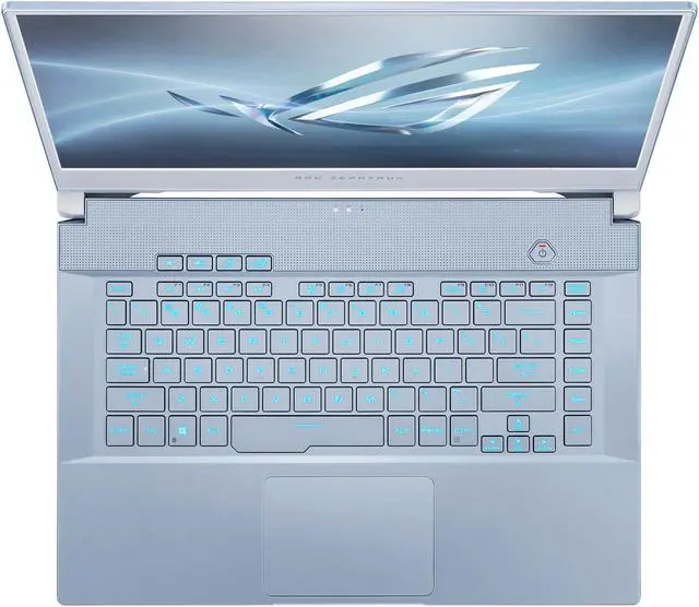 Alt view image 12 of 18 - ROG Zephyrus M GU502GU-XH74-BL Gaming Laptop - 15.6" 240 Hz FHD IPS, GeForce GTX 1660 Ti, Intel Core i7-9750H, 16 GB DDR4, 512 GB SSD, Per-Key RGB, Windows 10 Pro, Glacier Blue