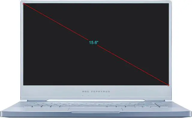 Alt view image 3 of 18 - ROG Zephyrus M GU502GU-XH74-BL Gaming Laptop - 15.6" 240 Hz FHD IPS, GeForce GTX 1660 Ti, Intel Core i7-9750H, 16 GB DDR4, 512 GB SSD, Per-Key RGB, Windows 10 Pro, Glacier Blue