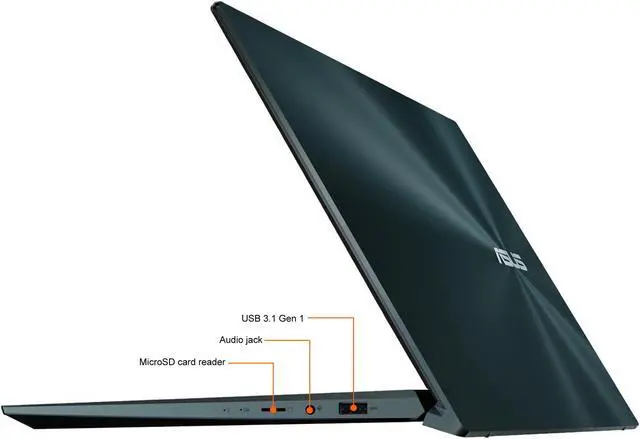 Alt view image 2 of 10 - ASUS ZenBook Duo UX481 14" FHD NanoEdge Bezel Touch, Intel Core i7-10510U, 8 GB RAM, 512 GB PCIe SSD, Innovative ScreenPad Plus, Windows 10 Home, UX481FA-DB71T, Celestial Blue