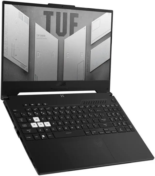 Alt view image 4 of 9 - Asus TUF Dash FX517ZE-RS51 15.6" 8GB 512GB SSD Core i5-12450H 2GHz WIN11H, Off Black