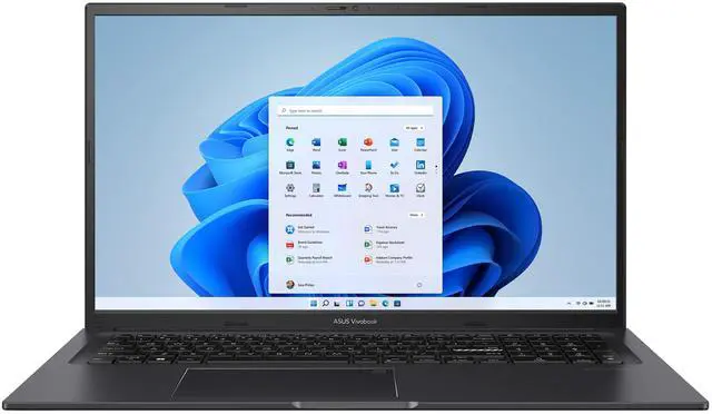 Alt view image 2 of 9 - ASUS Vivobook 17X Laptop - Intel i9 13900H - 16GB RAM 1TB SSD - Indie Black (K3704VA-DS96)