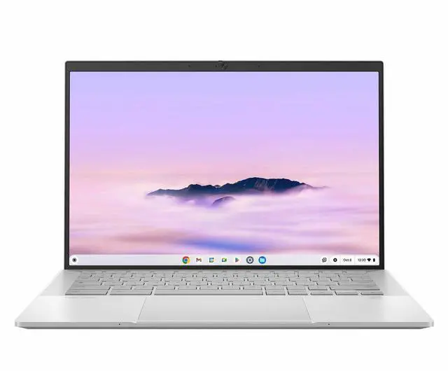 Main image of Asus ExpertBook CX54 Chromebook Plus Enterprise CX5403CMA-DB586 14" Chromebook - Intel Core Ultra 5 115U - 8 GB - 256 GB SSD - Fog Silver - ChromeOS - IEEE 802.11ax Wireless LAN Standard