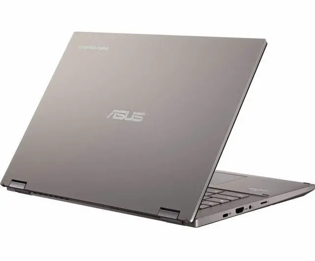 Alt view image 5 of 8 - Asus Chromebook CM34 Flip CM3401FFA-YZ388T-S 14" Touchscreen Chromebook - AMD Ryzen 3 7320C - 8 GB - 128 GB SSD - Zinc - ChromeOS - AMD Radeon 610M - NanoEdge - IEEE 802.11ax Wireless LAN Standard