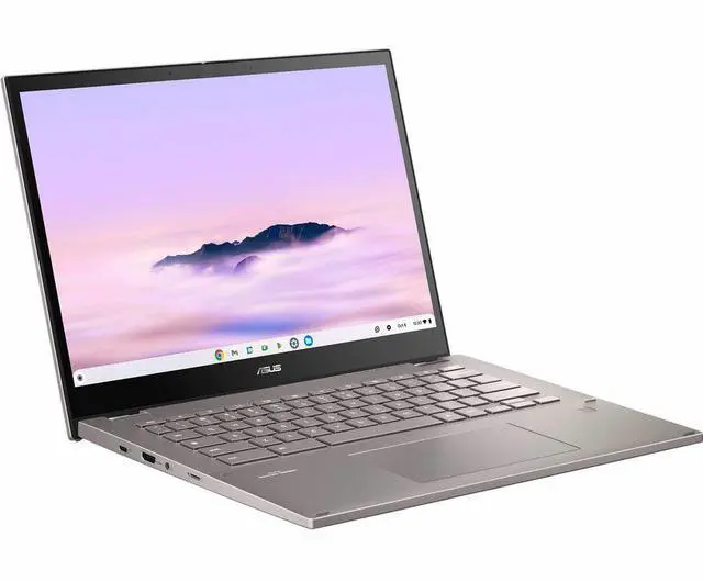 Alt view image 3 of 8 - Asus Chromebook CM34 Flip CM3401FFA-YZ388T-S 14" Touchscreen Chromebook - AMD Ryzen 3 7320C - 8 GB - 128 GB SSD - Zinc - ChromeOS - AMD Radeon 610M - NanoEdge - IEEE 802.11ax Wireless LAN Standard