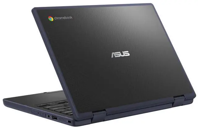 Alt view image 2 of 4 - Asus CZ1104FM2A 11.6" Chromebook - MediaTek MT8186G (2 GHz) - 8GB - 64GB Storage - Chrome OS - Webcam - Wi-Fi 6E - Grey (CZ1104FM2A-YZ84T )
