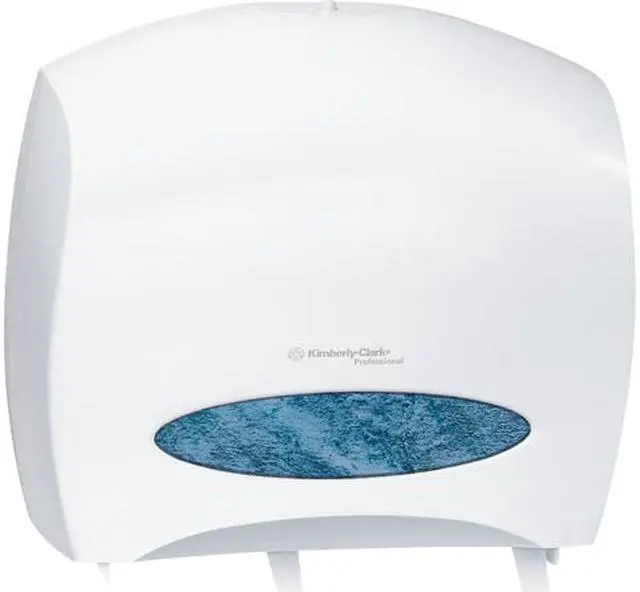 Main image of Kimberly-Clark Windows JRT Jr. Escort Jumbo Roll Bath Tissue Dispenser 16 x 5 4