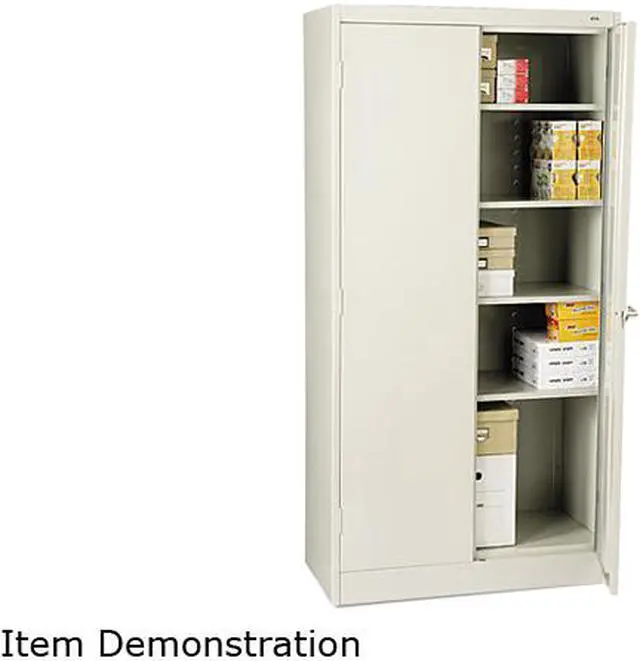 Main image of TENNSCO 72" High Standard Cabinet 36w x 18d x 72h Light Gray 1470LGY