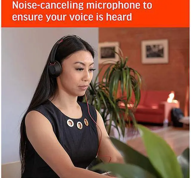 Alt view image 6 of 6 - Plantronics - Blackwire C5220 - Wired, Dual-Ear (Stereo) Headset with Boom Mic - USB-A, 3.5 mm to connect to your PC, Mac, Tablet and/or Cell Phone