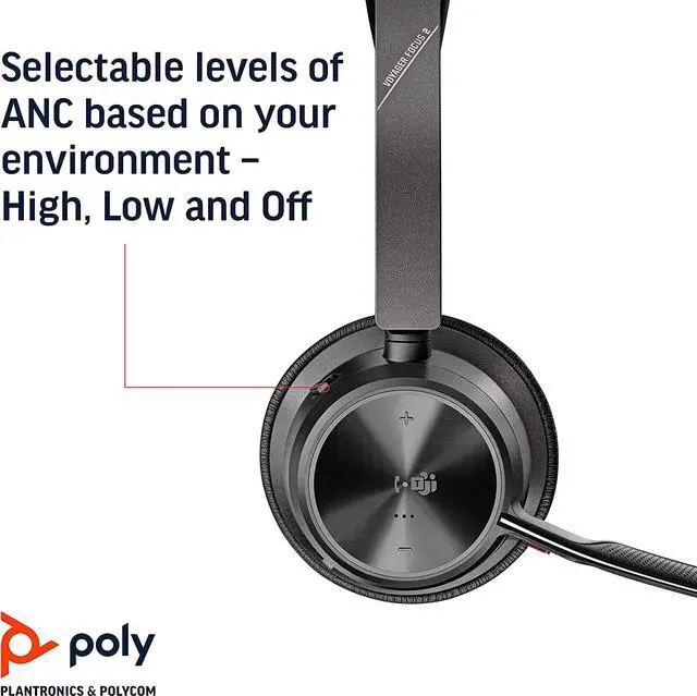 Alt view image 4 of 8 - Poly Voyager Focus 2 Headset