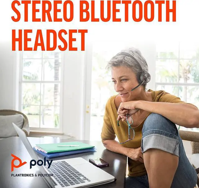 Alt view image 3 of 8 - Poly Voyager Focus 2 Headset