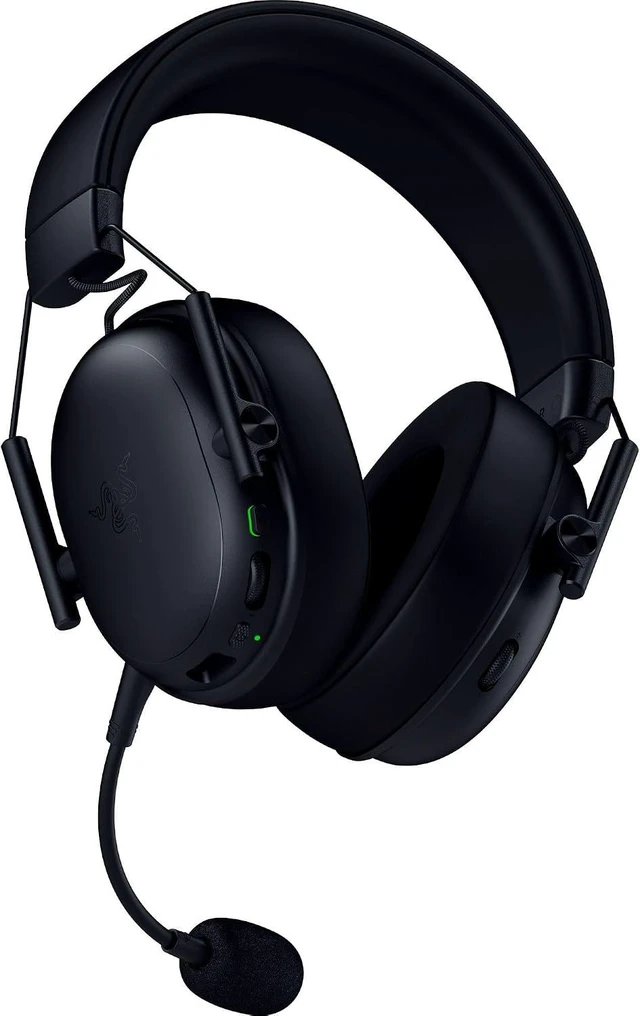 Alt view image 9 of 10 - Razer BlackShark V3 Wireless PC Gaming Headset, 50mm Drivers, Super Wideband Mic, 2.4 GHz & Bluetooth & USB, 70 Hr Battery, Multi-Platform, Black