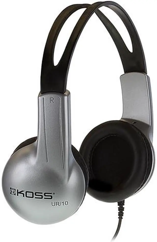 Main image of Koss UR10 Stereo Over-Ear Headphones Black/Silver