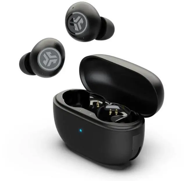 Alt view image 2 of 2 - JLab Go Pop EBGOANCRBLK124 True Wireless Earbuds And Charging Case - Black - Active Noise Cancellation - Bluetooth