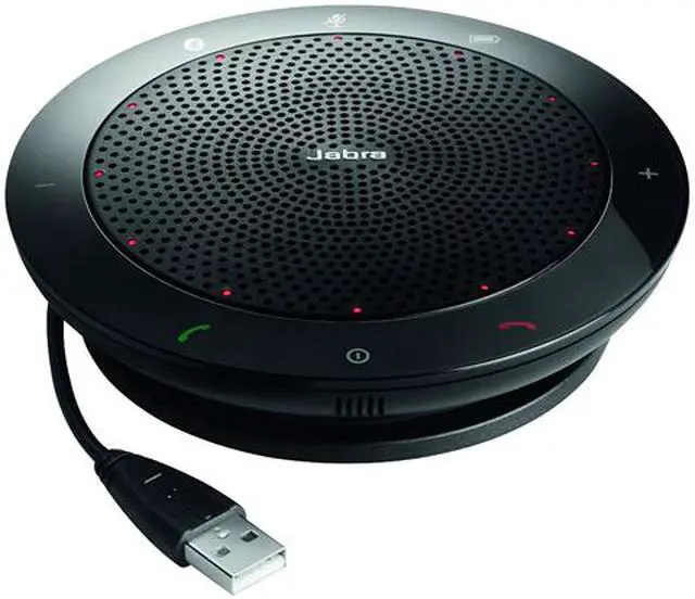 Alt view image 2 of 5 - Jabra Speak 510+ MS Portable Speaker for Music and Calls Black