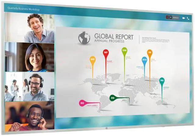 Alt view image 3 of 5 - HP LD4312 43" 4K Ultra HD Large Format LED Display with Anti-glare - 3XE86A8#ABA