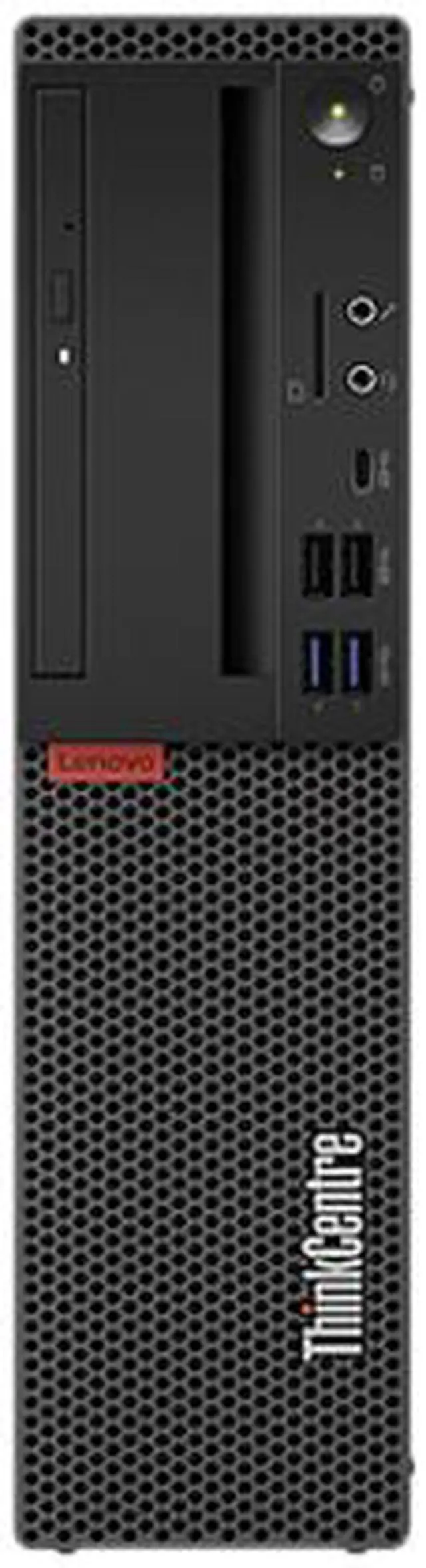 Main image of Lenovo ThinkCentre M720s 10ST0025CA Desktop Computer - Intel Core i3 (8th Gen) i3-8100 3.60 GHz - 8 GB DDR4 SDRAM - 1 TB HDD - Windows 10 Pro 64-bit (French) - Small Form Factor - Raven Black