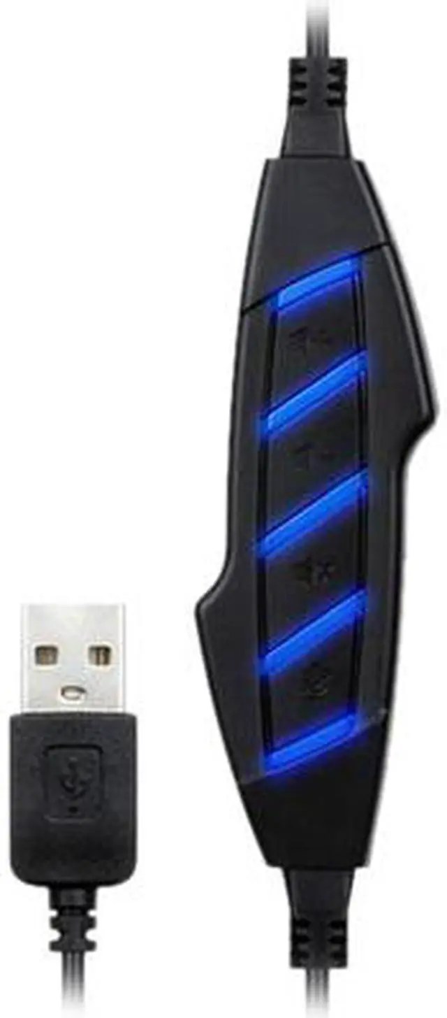 Alt view image 3 of 5 - Aluratek - Wired USB Stereo Headset with Boom Mic - Black