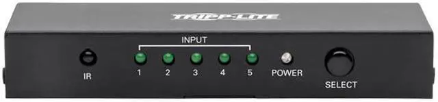 Alt view image 3 of 5 - Tripp Lite 5-Port Hdmi Switch For Video & Audio 4K X 2K Uhd 60 Hz W Remote