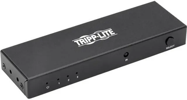 Main image of Tripp Lite B119-003-UHD 3-Port HDMI Switch Video & Audio 4K x 2K 60Hz w Remote