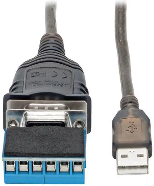 Alt view image 2 of 10 - Tripp Lite U209-30N-IND USB to RS485/RS422 FTDI Serial Adapter Cable 30 in.