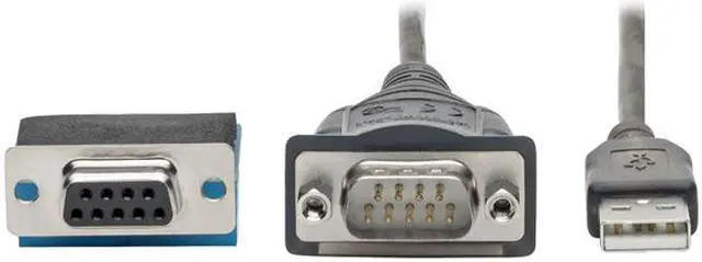 Alt view image 4 of 10 - Tripp Lite U209-30N-IND USB to RS485/RS422 FTDI Serial Adapter Cable 30 in.