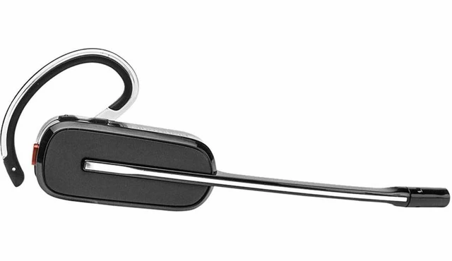 Alt view image 2 of 3 - Poly Savi 8445 Office DECT 1920-1930 MHz Convertible Headset TAA Mono - Wireless - Bluetooth/DECT - 590 ft - 32 Ohm - On-ear, Over-the-ear - Monaural - In-ear - 8L7F4AA#ABA