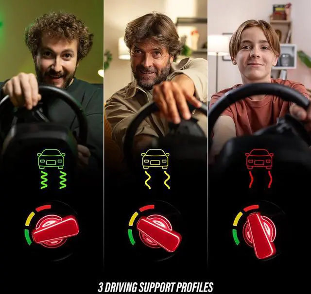 Alt view image 5 of 7 - Thrustmaster T98PSFERRARI T98 Ferrari 296 GTB Racing Wheel and Pedal Set - PS4, PS5, PC