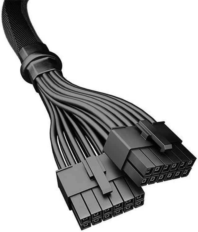 【ラッピング不可】 Adapter 12VHPWR quiet! be Cable Dark / 12 Pro Power Dark for その他