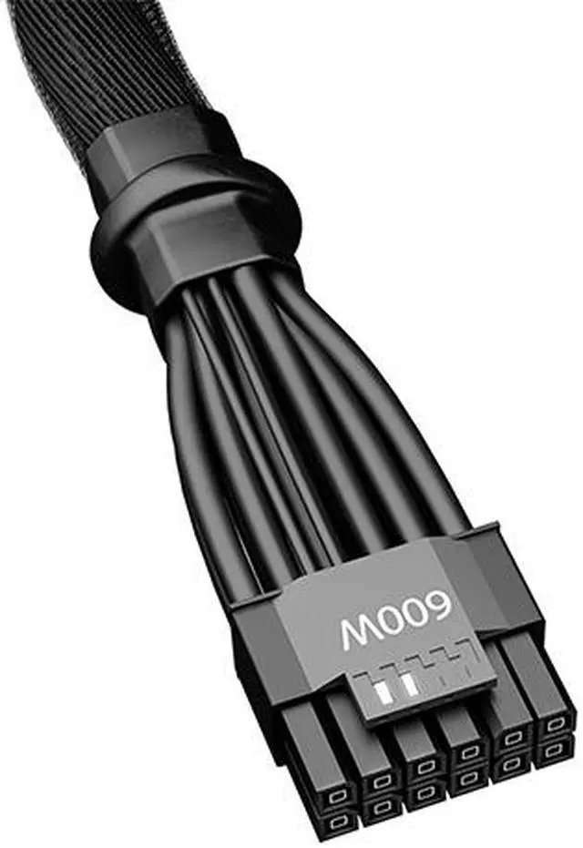Alt view image 2 of 3 - be quiet! 12VHPWR Adapter Cable for Dark Power Pro 12 / Dark Power 12 / Straight Power 11 / Pure Power 11 FM, for RTX 4090 and RTX 4080 | BC072