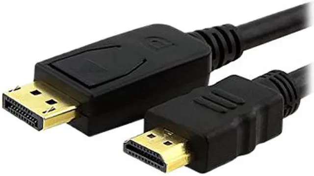 Alt view image 2 of 3 - Unirise 15Ft Displayport Male To Hdmi Male Cable