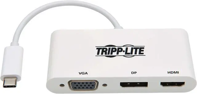 Alt view image 3 of 6 - Tripp Lite U444-06N-HVDPW 4K USB Type-C Multiport Adapter