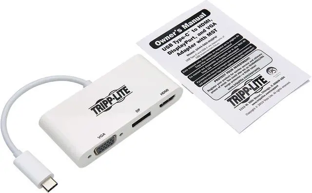 Alt view image 6 of 6 - Tripp Lite U444-06N-HVDPW 4K USB Type-C Multiport Adapter