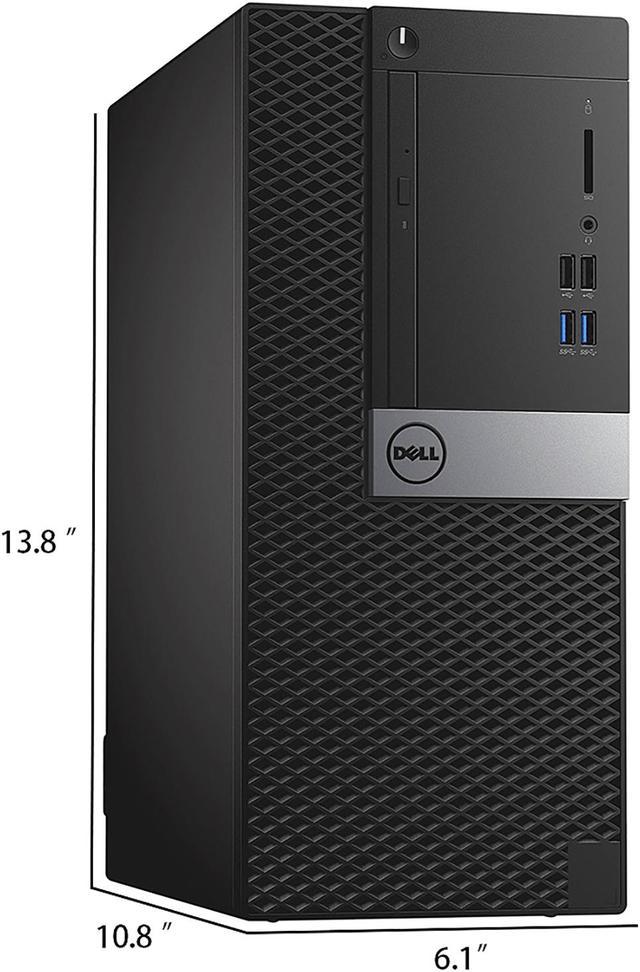 Refurbished: Dell Optiplex 7040 Tower, i7-6700 Quad Core upto4.2