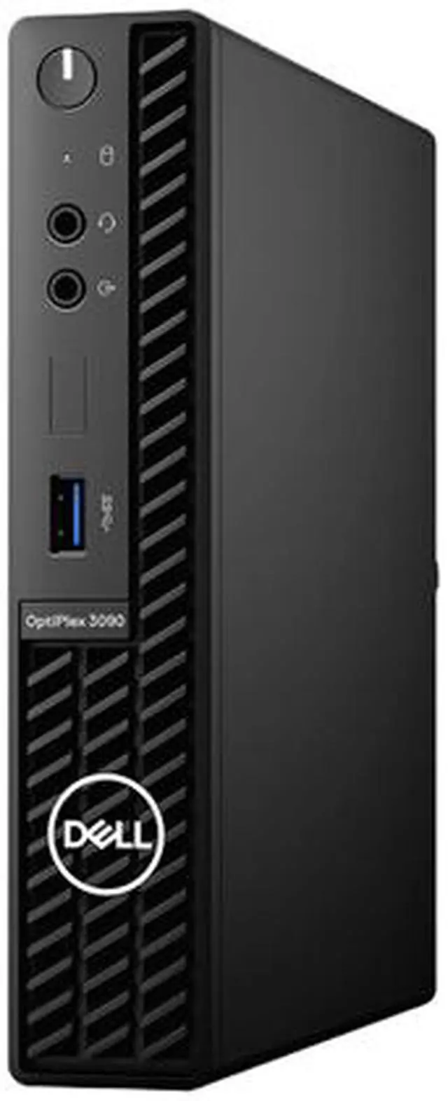 Alt view image 3 of 4 - Dell OptiPlex 3000 3090 Desktop Computer - Intel Core i5 10th Gen i5-10500T Hexa-core (6 Core) 2.30 GHz - 16 GB RAM DDR4 SDRAM - 256 GB M.2 PCI Express NVMe SSD - Micro PC - Black - Intel Q470 Chip -