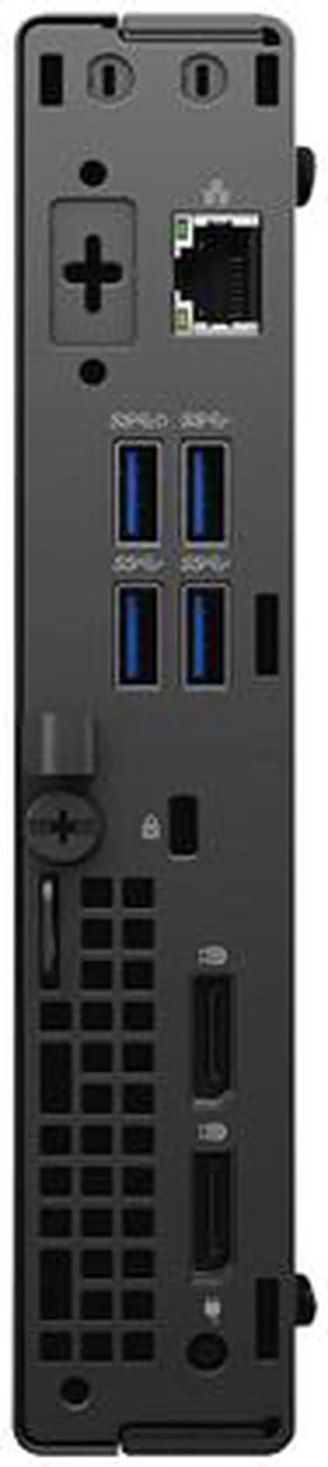 Alt view image 4 of 4 - Dell OptiPlex 3000 3090 Desktop Computer - Intel Core i5 10th Gen i5-10500T Hexa-core (6 Core) 2.30 GHz - 16 GB RAM DDR4 SDRAM - 256 GB M.2 PCI Express NVMe SSD - Micro PC - Black - Intel Q470 Chip -